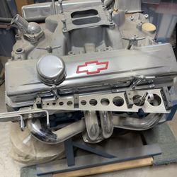 Chevrolet Engine Block with Intake Manifold