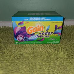 Gain + Odor Defense Super Fresh Blast 240 Dryer Sheets 