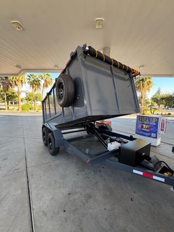 Dump Trailer 12x8x4