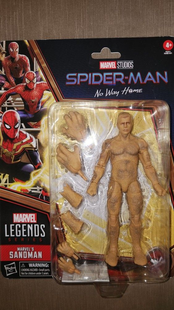 Marvel Legends Spiderman No Way Home Sandman