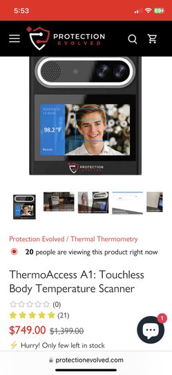 Protection evolution hands free Thermo temperature scanner / Or Trade For iPhone