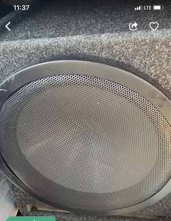 12 inch subwoofer