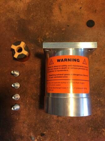 NEW ICS stainless steel gas engine powered pump parts