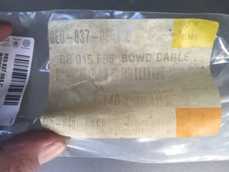 2002 Audi A4 now cable for door locks