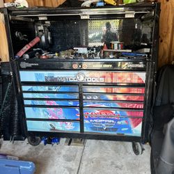 Matco Tool Box With Tools 