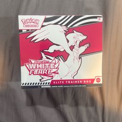 White Flare ETB Pokemon TCG 