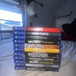 A Bunch Of PS4 Games