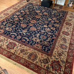 8’8” X 10’ Karastan Samovar Floral Design Oriental Rug