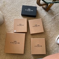 Coach Gift Boxes