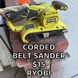 Ryobi Corded Belt Sander