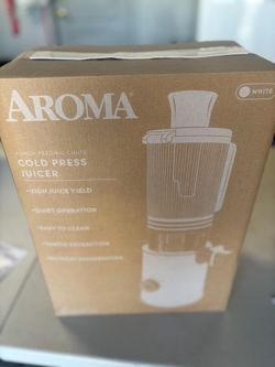 Aroma Cold Press Juicer White