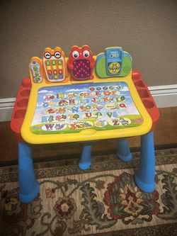 Kids Activity Table With Stool