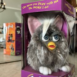 Original 1998 Furby Model 70-800 Gray New In box Tiger Electronics