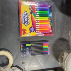 Super Tip And Fine Point Markers