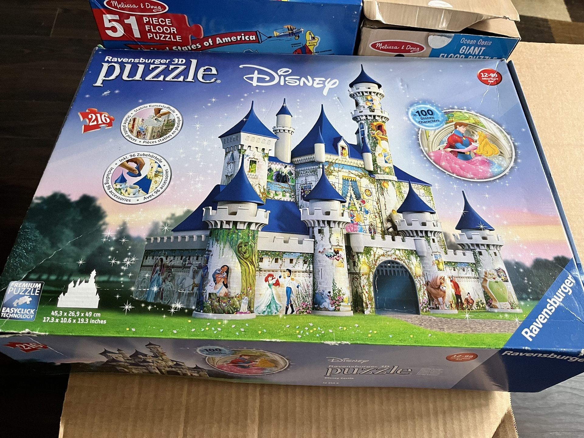 3D Disney Castle Puzzle