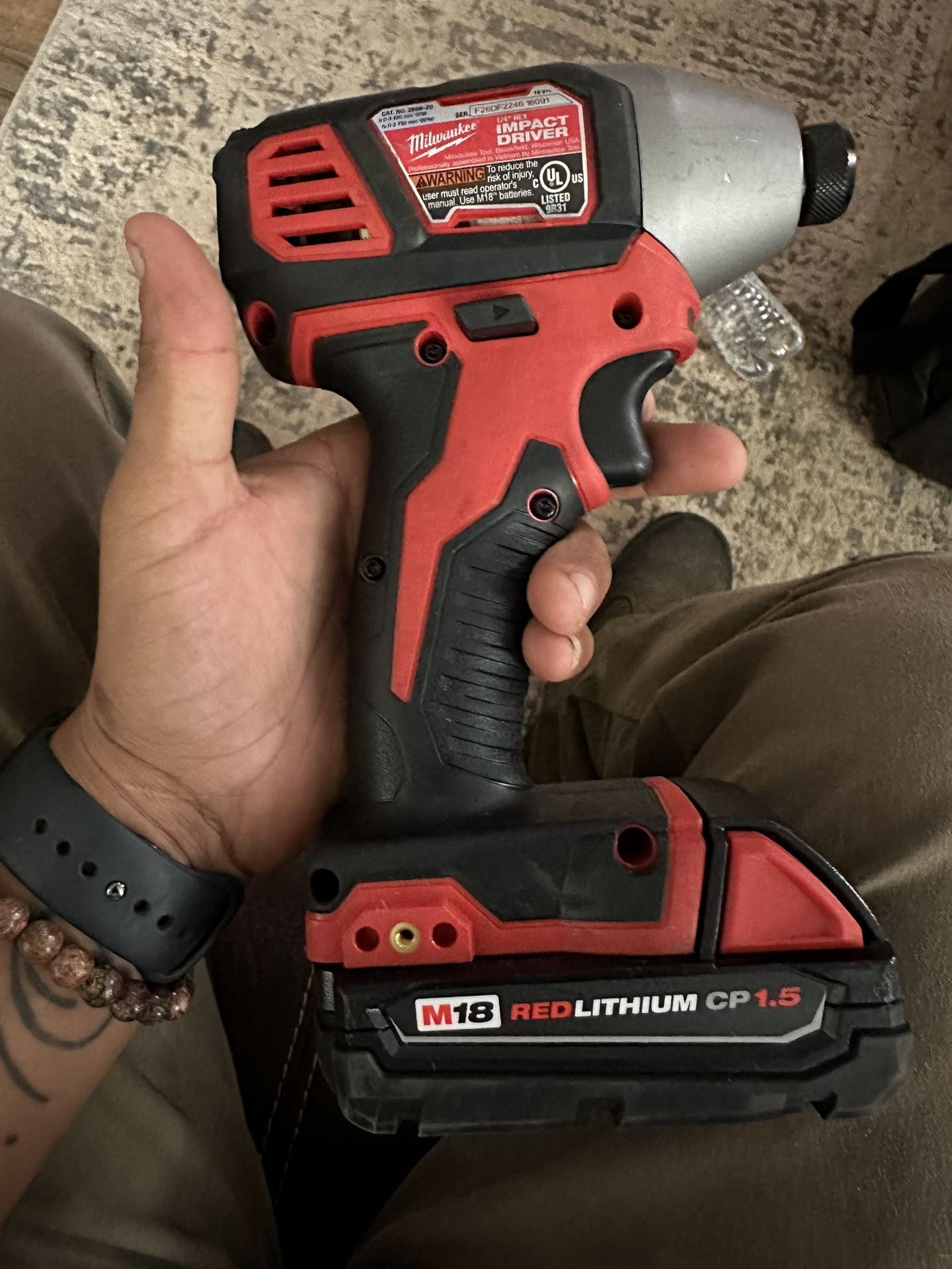M18 Milwaukee Impact Drill