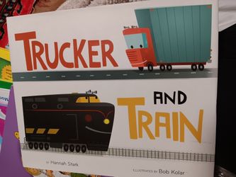 Trucker And The Train Book