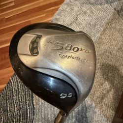 TaylorMade R580 XD Driver 9.5* Aspire m5 Graphite Shaft Low Torque Firm Flex