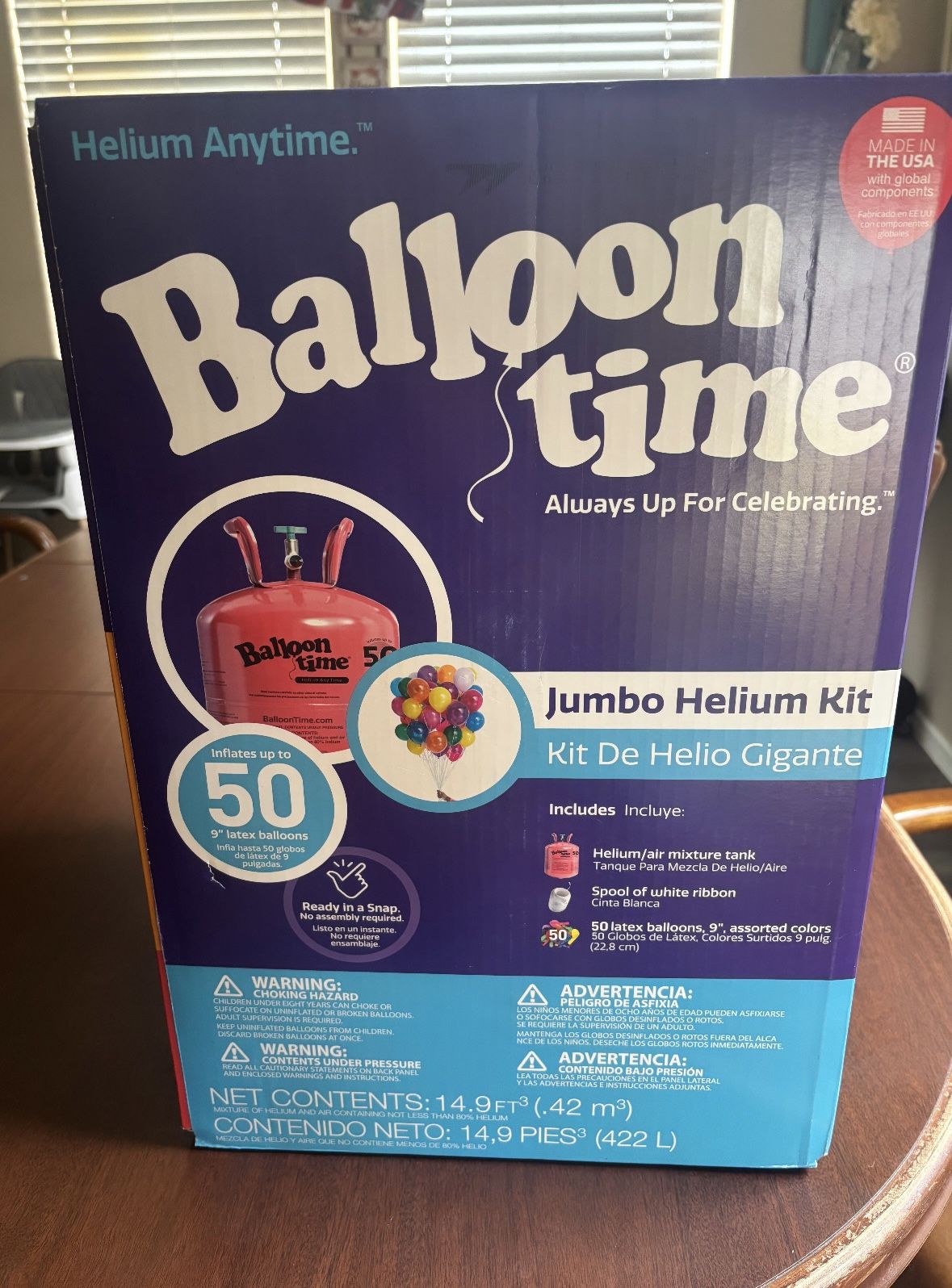 Helium Tank
