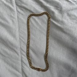 Cuban Chain Gold Plated 8mm