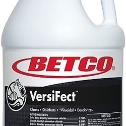 Betco Disinfectant, Versifect Disinfectant, Fresh Scent, 1 Gallon