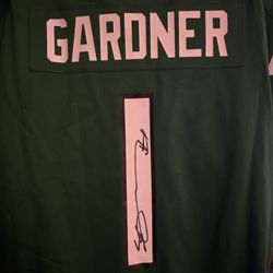 Ahmed "SAUCE " Gardner Signed NIKE jersey 