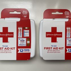 Johnson & Johnson first aid kits