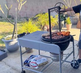 Santa Maria Weber grill