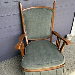 Vintage Swivel Rocking Chair