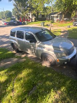 Silver Chevy HHR LS