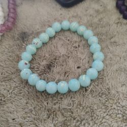 Blue Rusty Spots Bracelet 