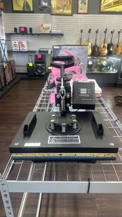 Heat Press Machine with Digital Control Panel