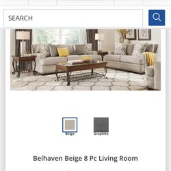 Set Sofa Beige - Rooms To Go