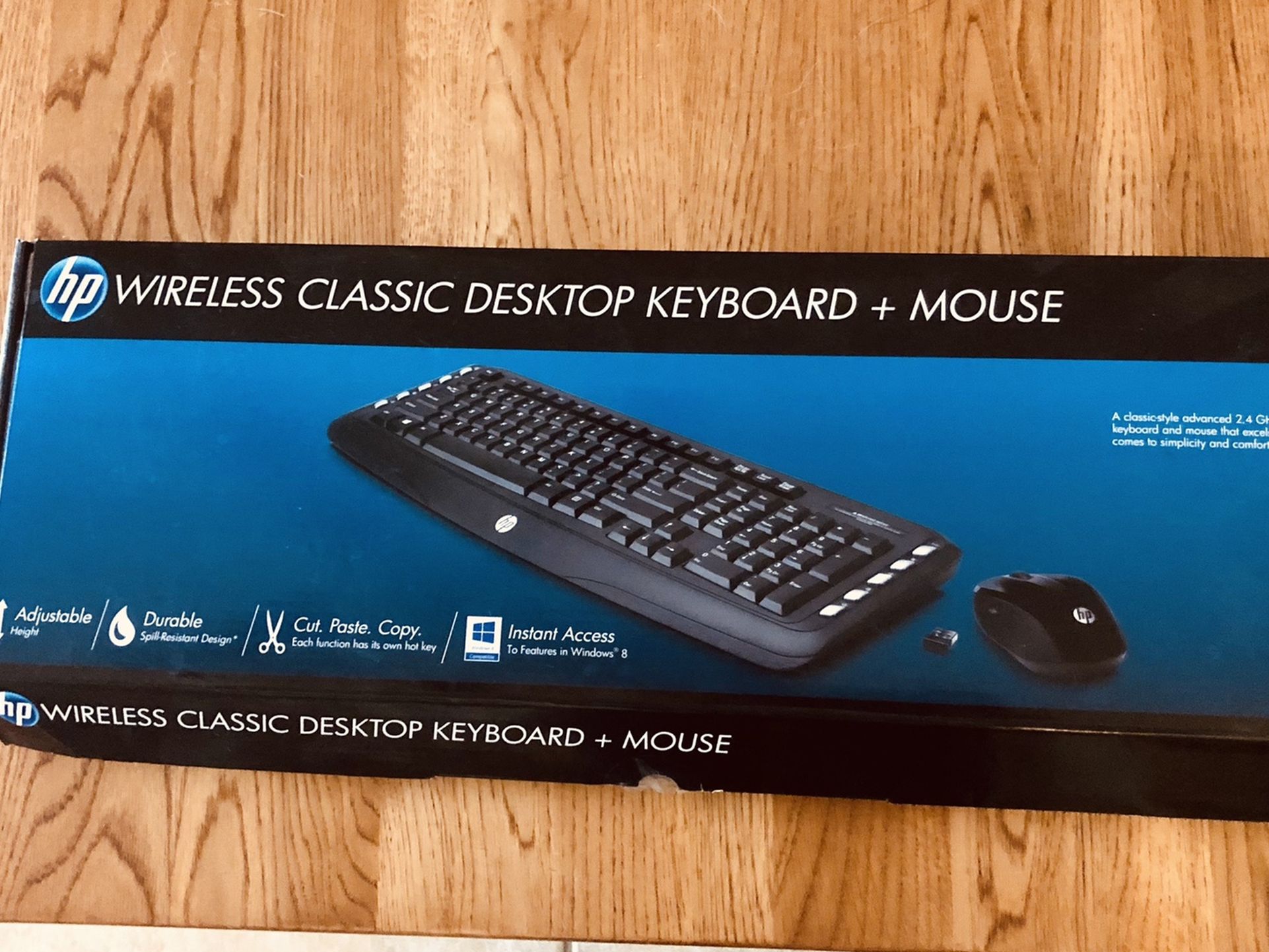 HP Wireless Classic Desktop Keyboard & Mouse
