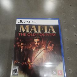 PS5 Game: Mafia The Old Country 