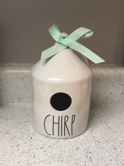 RAE DUNN CHIRP BIRDHOUSE