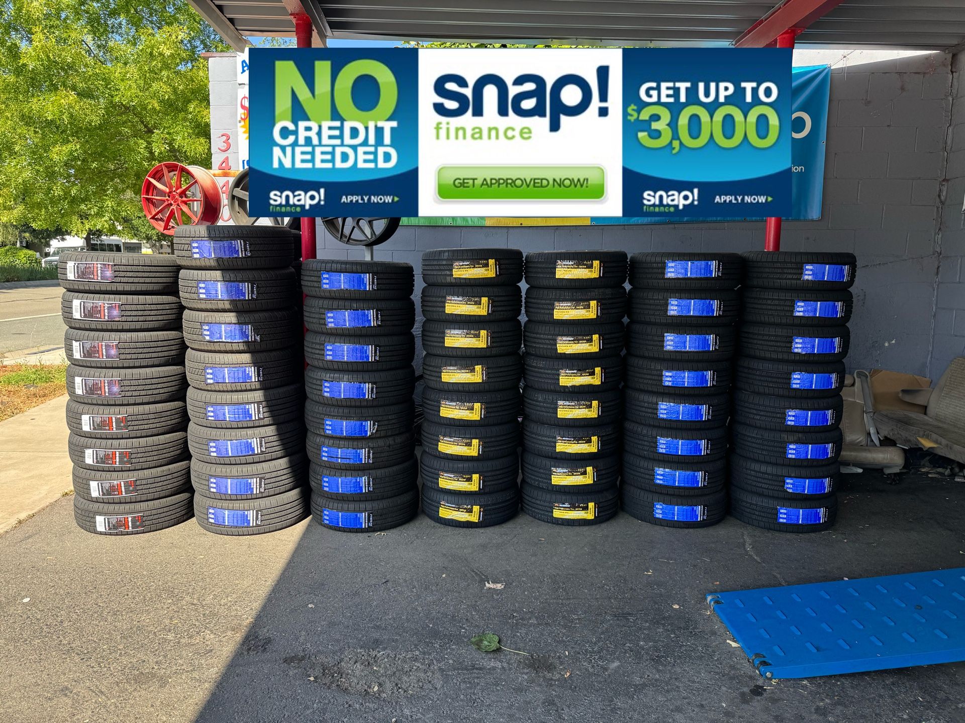 225-50-17 Tires 29$ Down Payment Only