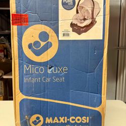 Maxi-Cosi Mico Luxe Infant Car Seat New Hope Tan