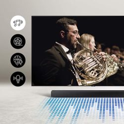 SAMSUNG SOUNDBAR. HW-C450 2.1ch  w/DTS Virtual X, Subwoofer Included