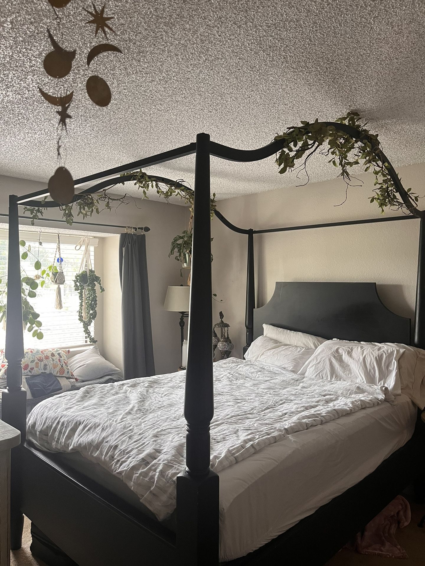 Magnolia Home Canopy Bed
