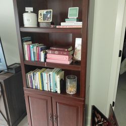 Book Case - 5 shelf With Doors. 