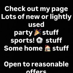 Check Out My Page Taking Offers 