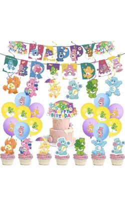 Care Bears Party decorations 