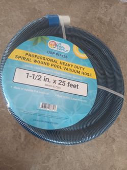 Pool vacuum hose 1-½in. X 25ft