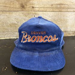 NFL Denver Broncos Corduroy Hat Cap 