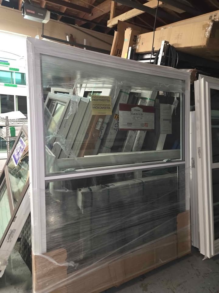 Brand New 51.5W x 61.5H Double Hung Window
