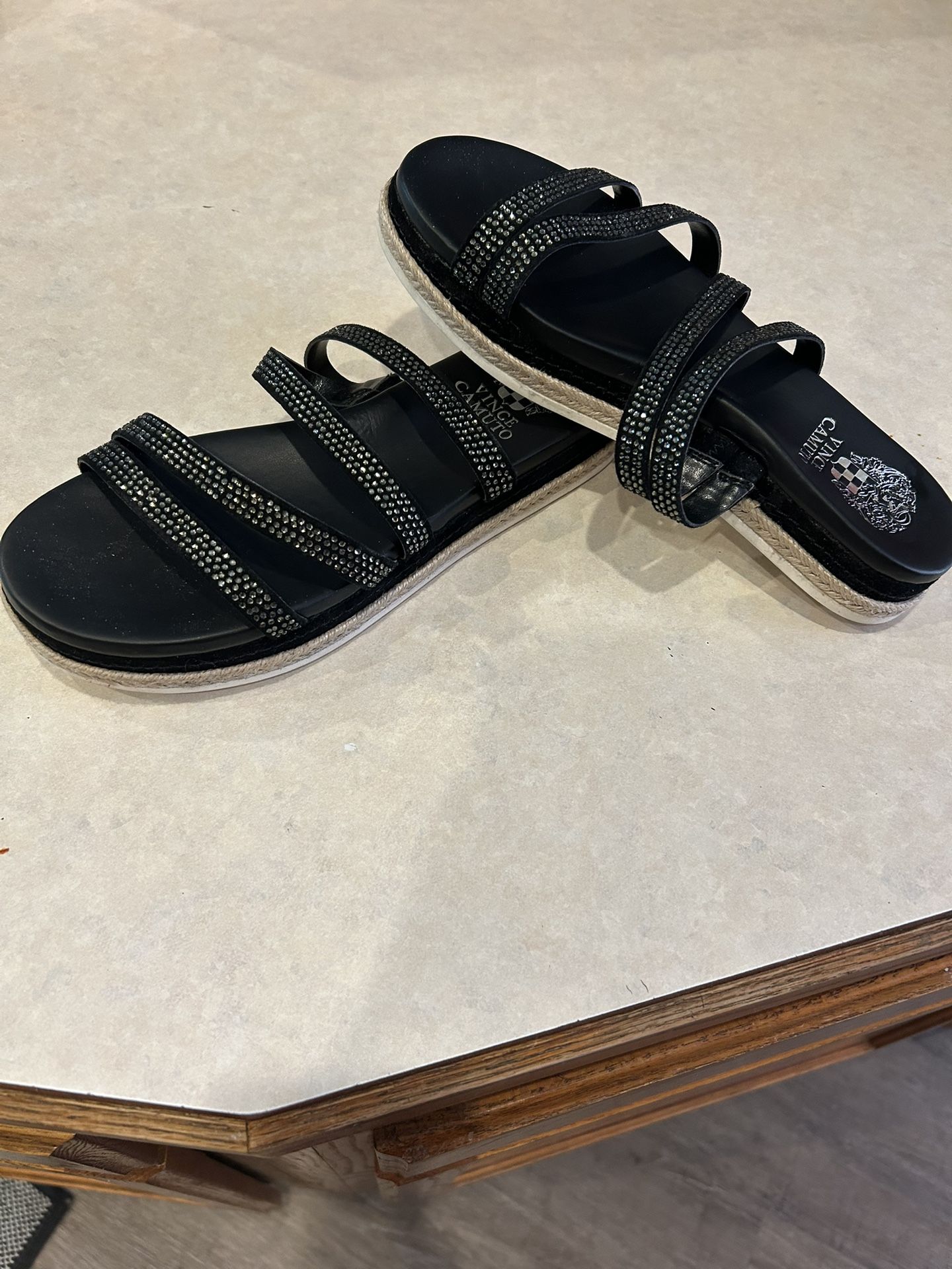Vince Camuto Straps Sandals With Stones (7)