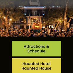 Spirit Of Halloweentown ticket Saturday Oct 2nd (sold Out)