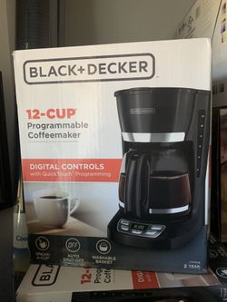 Black & Decker 12 Cup Coffee Maker