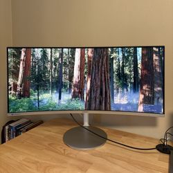 Extra Wide Curved QLED PC Gaming Monitor